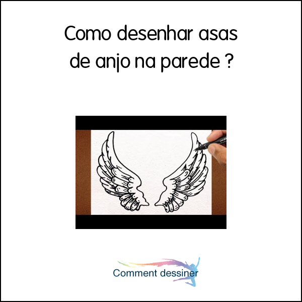 COMO DESENHAR ASAS DE ANJO! 