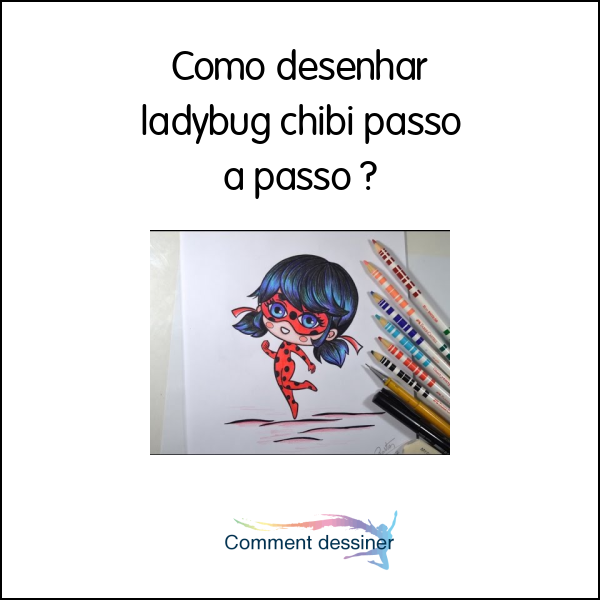 Como desenhar LADYBUG passo a passo 