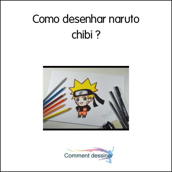 COMO DESENHAR NARUTO CHIBI passo a passo 