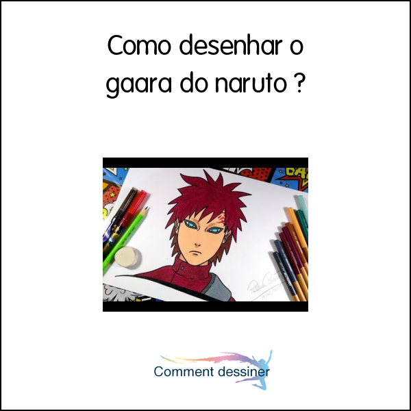 Desenhar Gaara (Passo a Passo)