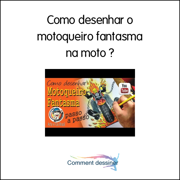 COMO DESENHAR UM MOTOQUEIRO !!! 🛵 