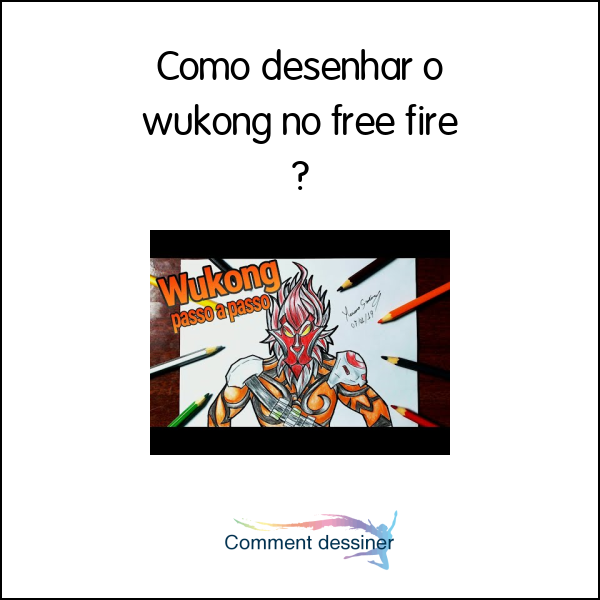 Como Desenhar O Wukong No Free Fire Como Desenhar